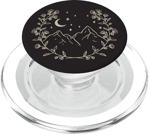 Miniatura 8 de Crema - PopGrip adhesivo PopSockets Boho Floral Moon Mountain