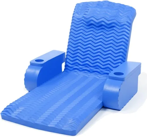 California Sun La Jolla - Tumbona – Silla de piscina acolchada suave y gruesa e insumergible, balsa flotante de agua para una máxima relajación, no