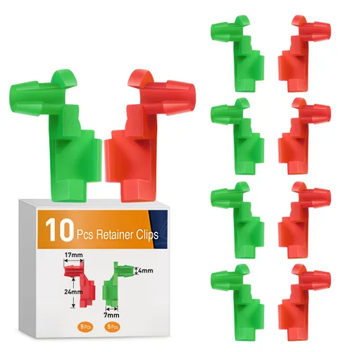 Miniatura 19 de GOOACC Clips de remache de nailon para guardabarros y protector de parachoques para GM, Ford y Chrysler 0.276 in, clips para carrocería