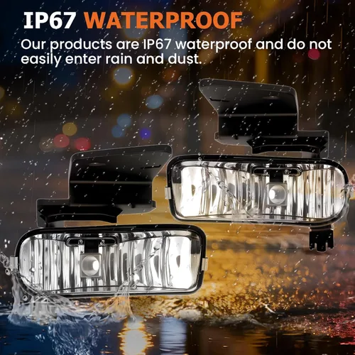 Miniatura 4 de Luces antiniebla compatibles con Chevy Silverado 1500 2500/2001 2002 Silverado 1500HD 2500HD 2500HD 3500/2000-2006 Tahoe Suburban 1500 2500