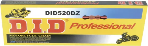 Miniatura 2 de DID Cadena 520 DZ2 (120 eslabones) (Oro)