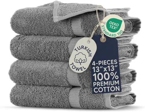 Miniatura 33 de Towel Bazaar Toallas Turcas de Algodón Premium Súper Suaves y Absorbentes (Juego de 2 Toallas de Baño Grandes, Blanco)
