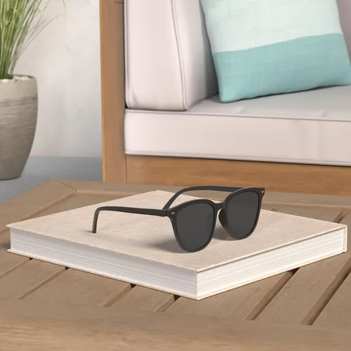 Miniatura 12 de FIMILU Paquete de 2 lentes de sol polarizados para mujer, lentes de protección UV400, montura grande, lentes de moda, elegantes