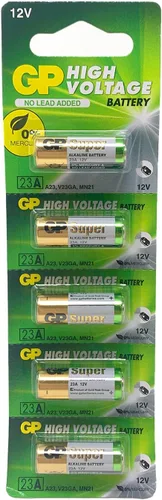 GP – Baterías alcalinas 12 V tamaño 23AE Paquete, 4330921973, 6