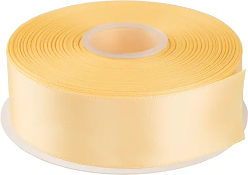 Miniatura 58 de AVANAVA Cinta de satén de doble cara de 1-1/2 pulgadas de ancho - 50 yardas (012-plateado)