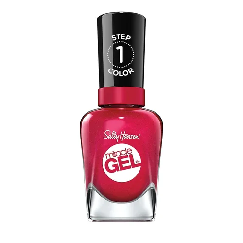 Miniatura 37 de Sally Hansen Miracle Gel Supercharged Pinks Esmalte de uñas Fórmula similar a gel de calidad de salón, sistema de dos pasos, no necesita luz UV