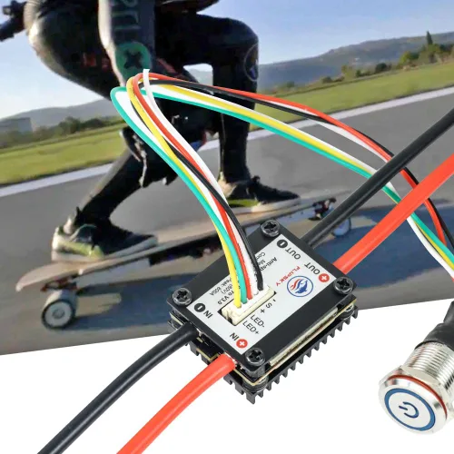 Miniatura 2 de Flipsky Antispark Switch Pro con PCB de aluminio V3.0 200A para monopatín eléctrico/EBike/Scooter/Robots (con disipador de calor)