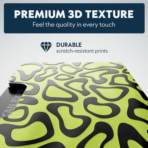 Miniatura 34 de Cartera de aluminio impresa 2.5D para hombres: clip delgado para dinero y tarjetero con barniz selectivo táctil. Bloqueo RFID mejorado, compacto