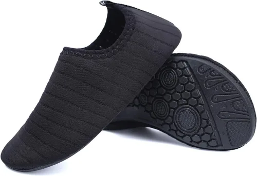 Miniatura 3 de Scurtain - Zapatos acuáticos para niños, calcetines acuáticos de secado rápido con sensación de pies descalzos para niños, niñas y bebés con suela