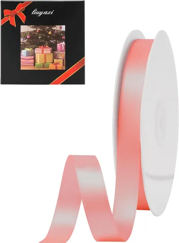 Miniatura 83 de LIUYAXI - Cinta de satén roja de doble cara, 2 pulgadas X 25 yardas continuas, cintas perfectas para envolver regalos, ramo de boda, decoración DIY