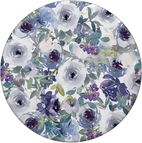 Miniatura 3 de Winter Floral Flower Design PopSockets PopGrip intercambiable