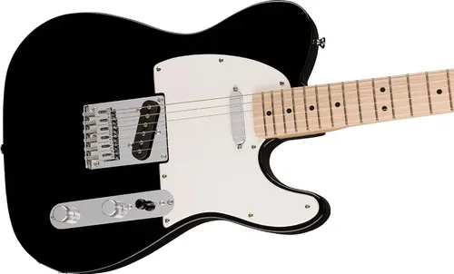 Miniatura 5 de Fender Squier Sonic Telecaster - Paquete negro con amplificador, sintonizador, correa, cable, púas y DVD de guitarra Austin Bazaar