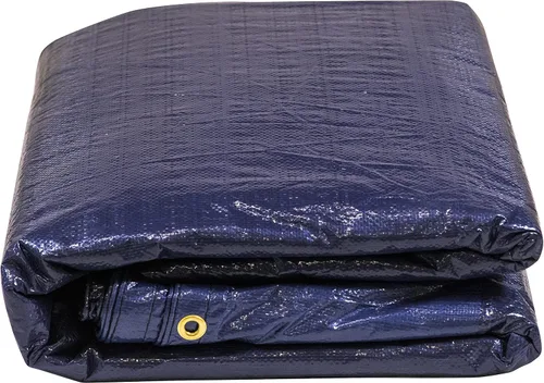 Miniatura 5 de ColourTree Funda protectora para alberca para el invierno, color azul marino, de lona, extrarresistente, 180 GSM, impermeable, resistente a