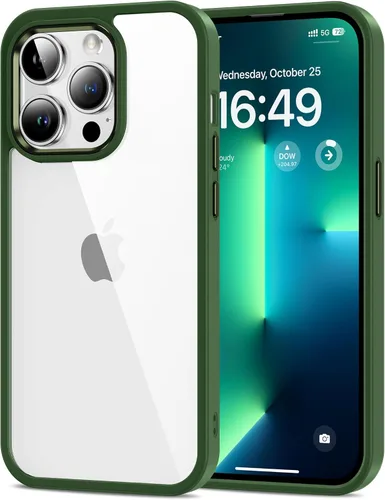 Miniatura 133 de HOOMIL Funda para iPhone 7 Plus/iPhone 8 Plus de 5.5 pulgadas, no amarillea, protección contra caídas, cubierta trasera dura transparente