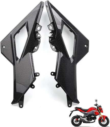Miniatura 10 de Mokuo Funda de Velocímetro de Fibra de Carbono para Motocicleta Fit para Honda Grom Msx125 SF 2016-2020 Kit de Carenados Piezas