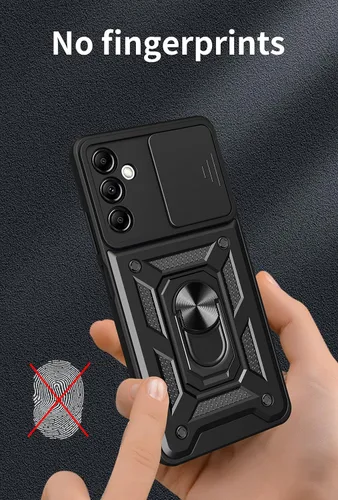 Miniatura 6 de Funda para Samsung Galaxy A14 5G con [2 unidades] protector de pantalla, para Galaxy A14 4G, funda protectora de doble capa resistente para teléfono