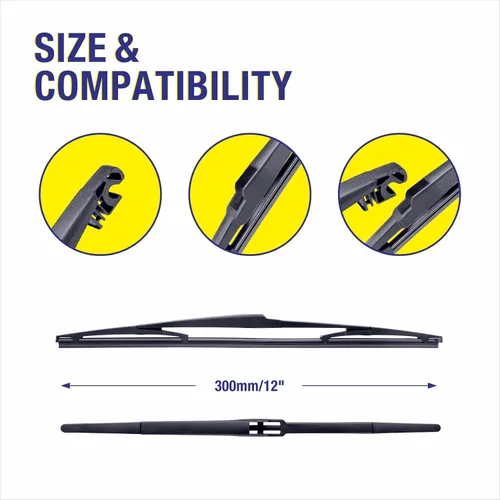 Miniatura 3 de Escobillas para limpiaparabrisas de repuesto para Lexus NX200t NX300 NX300h 2021, 2020, 2019, 2018, 2017, 2016 y 2015, escobillas de 26 + 16