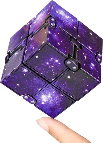 Miniatura 21 de Infinitycube - Infinitycube - Juguete antiestrés único de teñido anudado para niños y adultos, juguete relajante de mano para aliviar el estrés