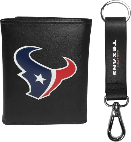 Miniatura 10 de Siskiyou Sports NFL unisex Tri-fold Wallet & Strap Key Chain