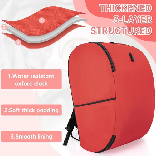 Miniatura 3 de Bolsa de viaje acolchada para asiento de automóvil compatible con Doona, bolsa de viaje para asiento de automóvil infantil, bolsa de viaje plegable