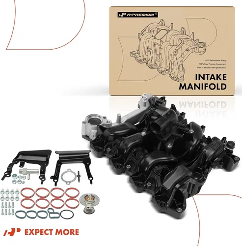 Miniatura 8 de A-Premium Colector de admisión superior del motor con junta [SOHC, 8 cilindros 4.6L] compatible con Ford F-150 2007-2008, E-150 2007-2008, E-250