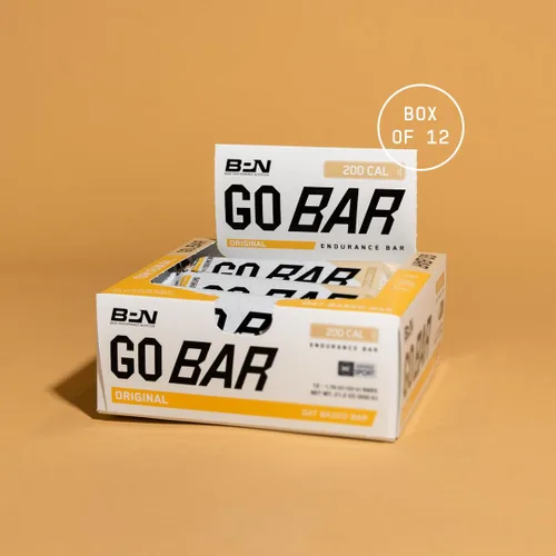 Miniatura 3 de BARE PERFORMANCE NUTRITION Go Bar, barra de avena para entrenamiento de resistencia con 36g de carbohidratos y 200 calorías por porción, 12 barras