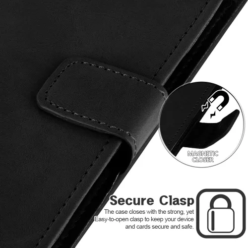 Miniatura 6 de GOOSPERY Blue Moon Wallet para Apple iPhone 11 Pro Max Case (2019) Funda de cuero con tapa (Negro)