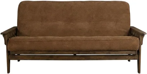 Miniatura 9 de Kodiak Furniture Tucson - Juego de futón de tamaño completo con acabado en nogal rústico, canadiense Canadá