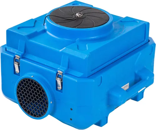 Miniatura 6 de MOUNTO HEPA500 Purificador de Aire Comercial 500cfm Depurador de Aire Hepa Máquina de Aire Negativo Roto-Moldeado (Azul)