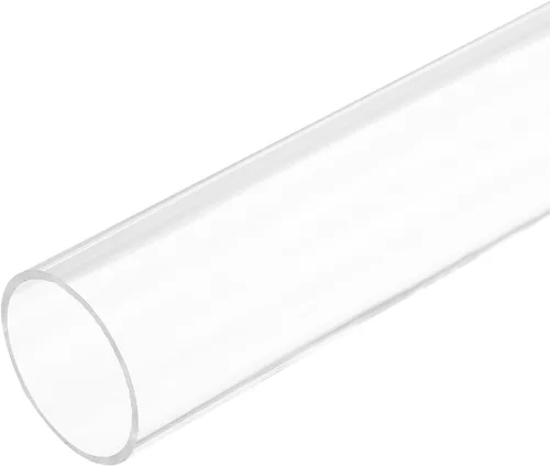 Miniatura 46 de MECCANIXITY Tubo acrílico rígido redondo tubo transparente 0.236 in ID 0.315 in OD 12.008 in longitud para lámparas y linternas, sistema