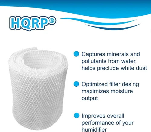 Miniatura 7 de HQRP Filtro de mecha humidificador compatible con Kenmore 14906 EF1 EF-1, Emerson MoistAir MAF1 MAF-1 estilo consola, humidificadores de aire