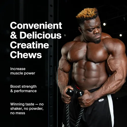 Miniatura 2 de MuscleTech Gomitas de Creatina - Suplemento de Monohidrato Creapure para Recuperación Muscular, Creador de Músculo y Aumento de Energía - Suplemento