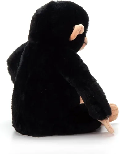 Miniatura 5 de The Petting Zoo Peluche de chimpancé, regalos para niños, animales salvajes del zoológico Onez, juguete de peluche de chimpancé de 12 pulgadas