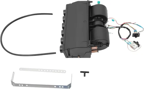 Miniatura 5 de Ensamble de evaporador de aire acondicionado A/C, enfriamiento por calor del evaporador, 258 CFM 3 velocidades 8A 80W 12V Ensamble de calentador