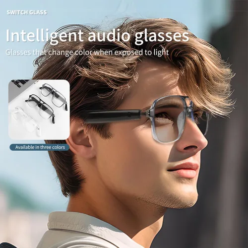 Miniatura 3 de Piluyaa Lentes de sol inteligentes con audio Bluetooth para hombres y mujeres con altavoces estéreo duales, música de oído abierto y llamadas HD