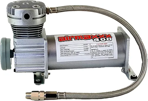 Miniatura 2 de Interruptor de presión de encendido/apagado del compresor de aire Pewter 400 y kit de cableado de un solo compresor (90/120)