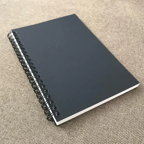 Miniatura 3 de ZAYOIZY Cuaderno de bocetos de papel kraft sin forro, cuaderno de bocetos encuadernado en espiral, cuaderno de raspaduras para dibujar, garabatear