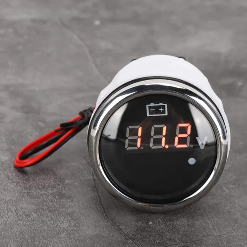 Miniatura 6 de Medidor de voltaje digital de 2 pulgadas, medidor de voltaje, medidor de voltaje de batería de 2 pulgadas, pantalla digital LED, IP67, impermeable