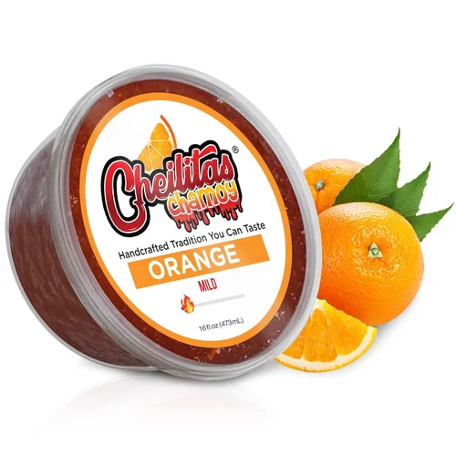 Miniatura 21 de Cheilitas Chamoy Salsa de caramelo mexicano natural para bordes Hecho a mano para bebidas, cócteles, micheladas, cerveza y más (mango)