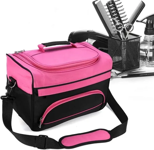 Miniatura 3 de Cosméticos profesionales belleza peluquería bolsa de peluquería multifuncional salón de maquillaje peluquería organizador de artículos de tocador
