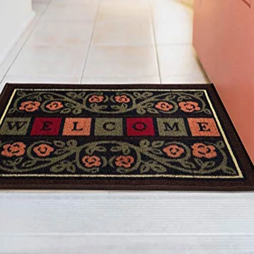Miniatura 3 de Ottomanson Sweet Home Collection - Alfombra de goma, 2 pies 3 pulgadas x 3 pies, color negro