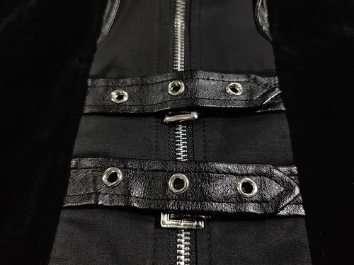 Miniatura 6 de Chaqueta medieval steampunk para hombre, estilo vampiro, gótico, victoriano, pirata, abrigo