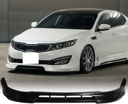 Miniatura 2 de Kit de spoiler para defensa delantera agregado de poliuretano Kia Optima 10-12.