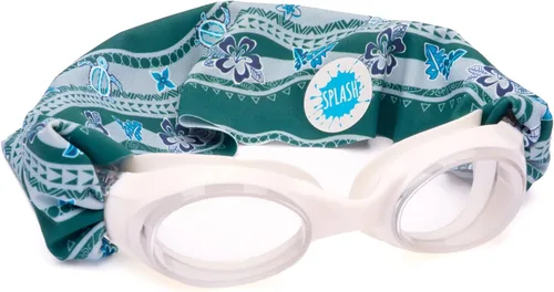 Miniatura 10 de Splash Place - Gafas de natación con correa de tela - Gafas de natación para adultos y niños - Tema de todo el mundo Teñido anudado