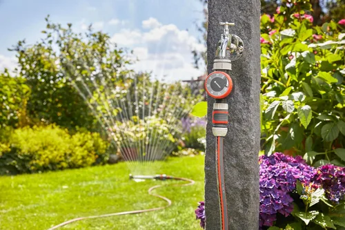 Miniatura 2 de Gardena Temporizador de agua: Temporizador automático para grifos de 1.043 in (3/4 pulgadas) o 1.311 in (G1), tiempo de riego flexible (5-120 min)
