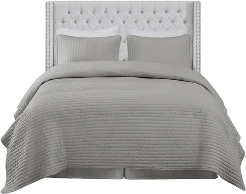Miniatura 13 de Madison Park Cabecera tapizada Queen Wingback, con acolchado de esponja de alta densidad, cabecera de altura ajustable, fácil montaje, terciopelo