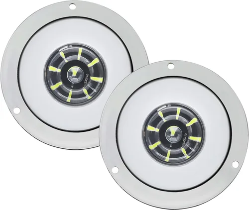 Miniatura 9 de Ourbest Luces traseras para remolque (2, rojo amarillo)