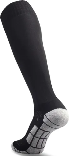 CWVLC - Calcetines de fútbol (1/3/5 pares) calcetines altos hasta la rodilla, para deportes de equipo, para adultos, jóvenes y niños