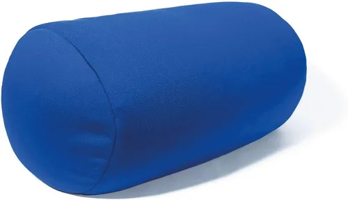 Miniatura 10 de Emivery Almohada ortopédica redonda de microcuentas para el cuello cilíndrico, almohada de espuma viscoelástica que reduce el dolor de espalda, Negro