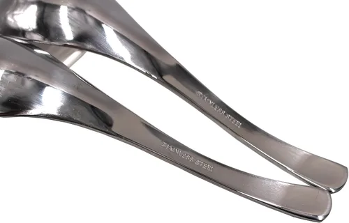 Miniatura 5 de Juego de 6 cucharas de sopa de acero inoxidable de 6 a 6.5 x 1.8 pulgadas con aspecto moderno, excelente forma (6)